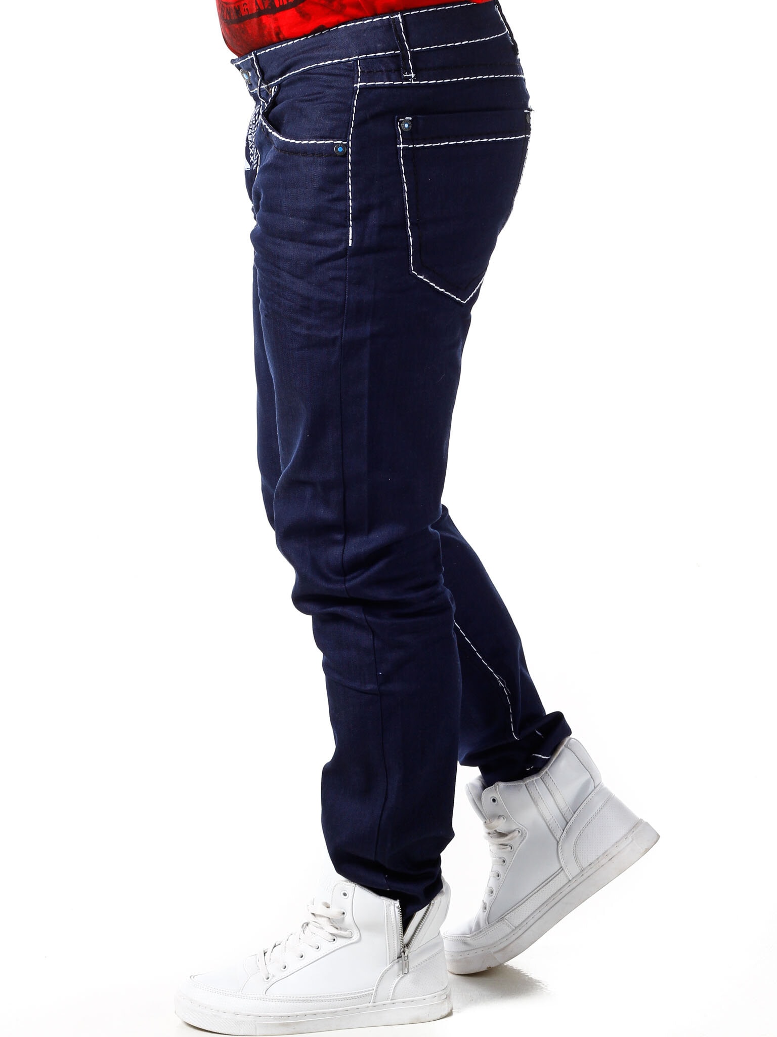 Cecil Cipo & Baxx Jeans - Mørkeblå