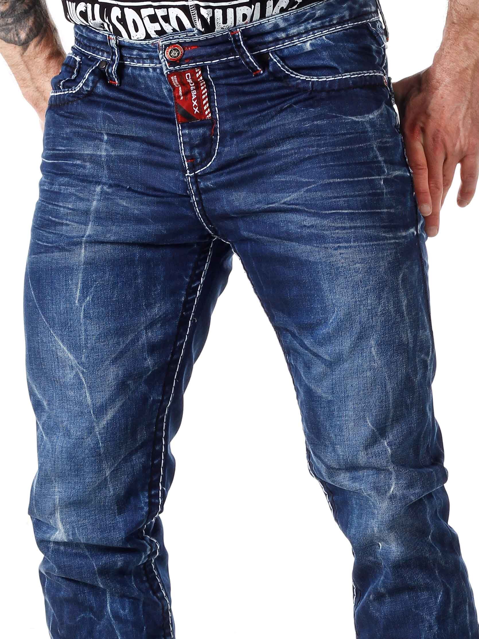 Wallace Cipo & Baxx Jeans - Blå