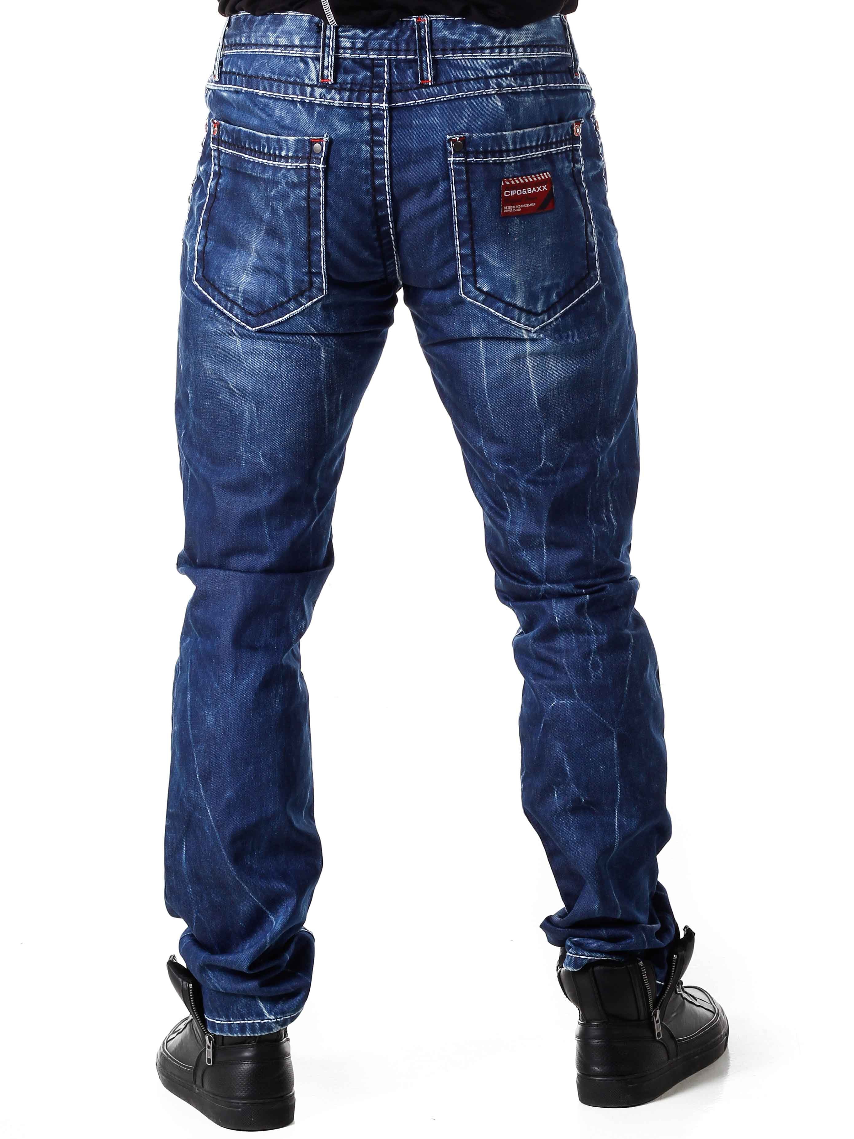 Wallace Cipo & Baxx Jeans - Blå