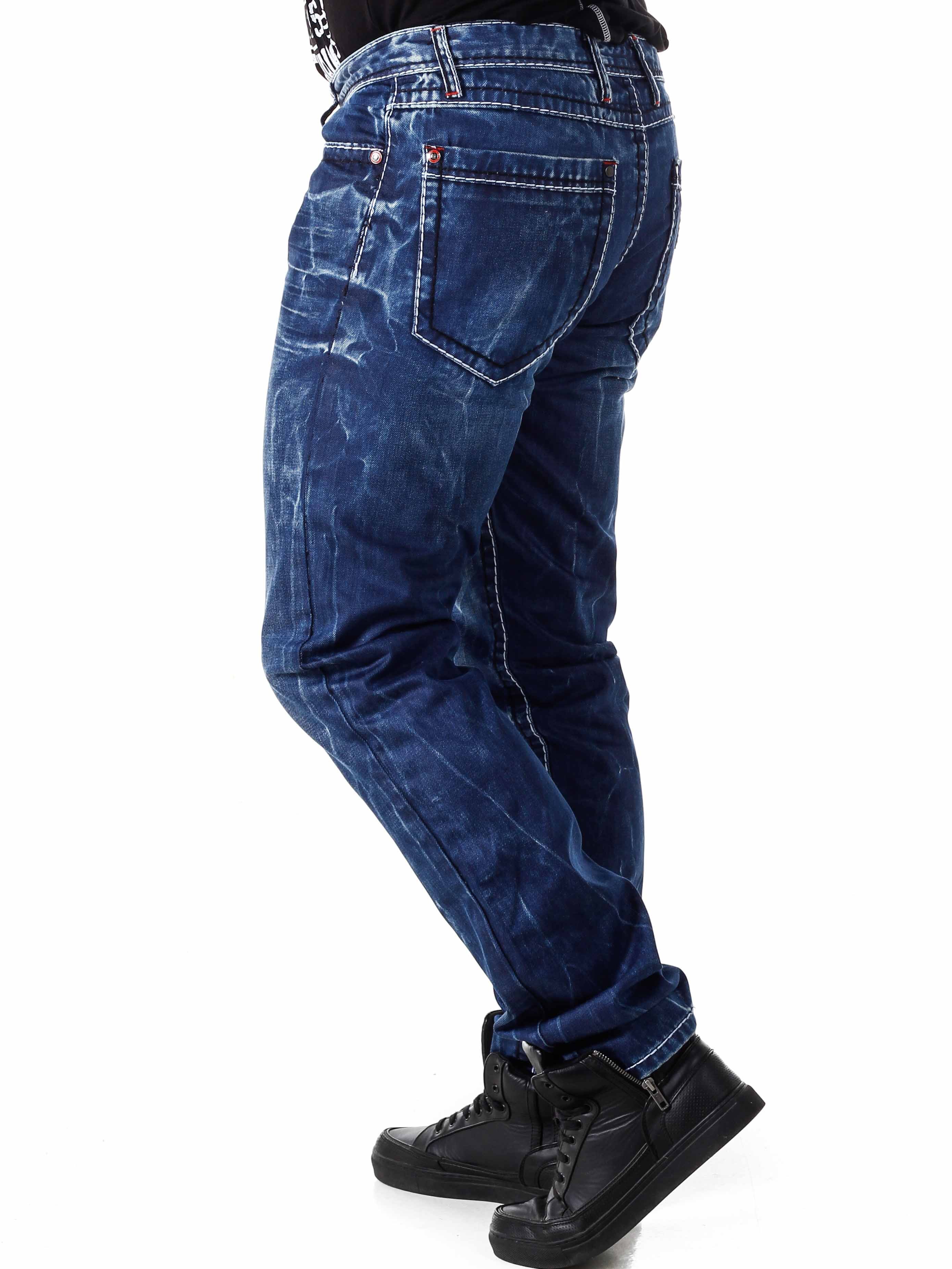 Wallace Cipo & Baxx Jeans - Blå