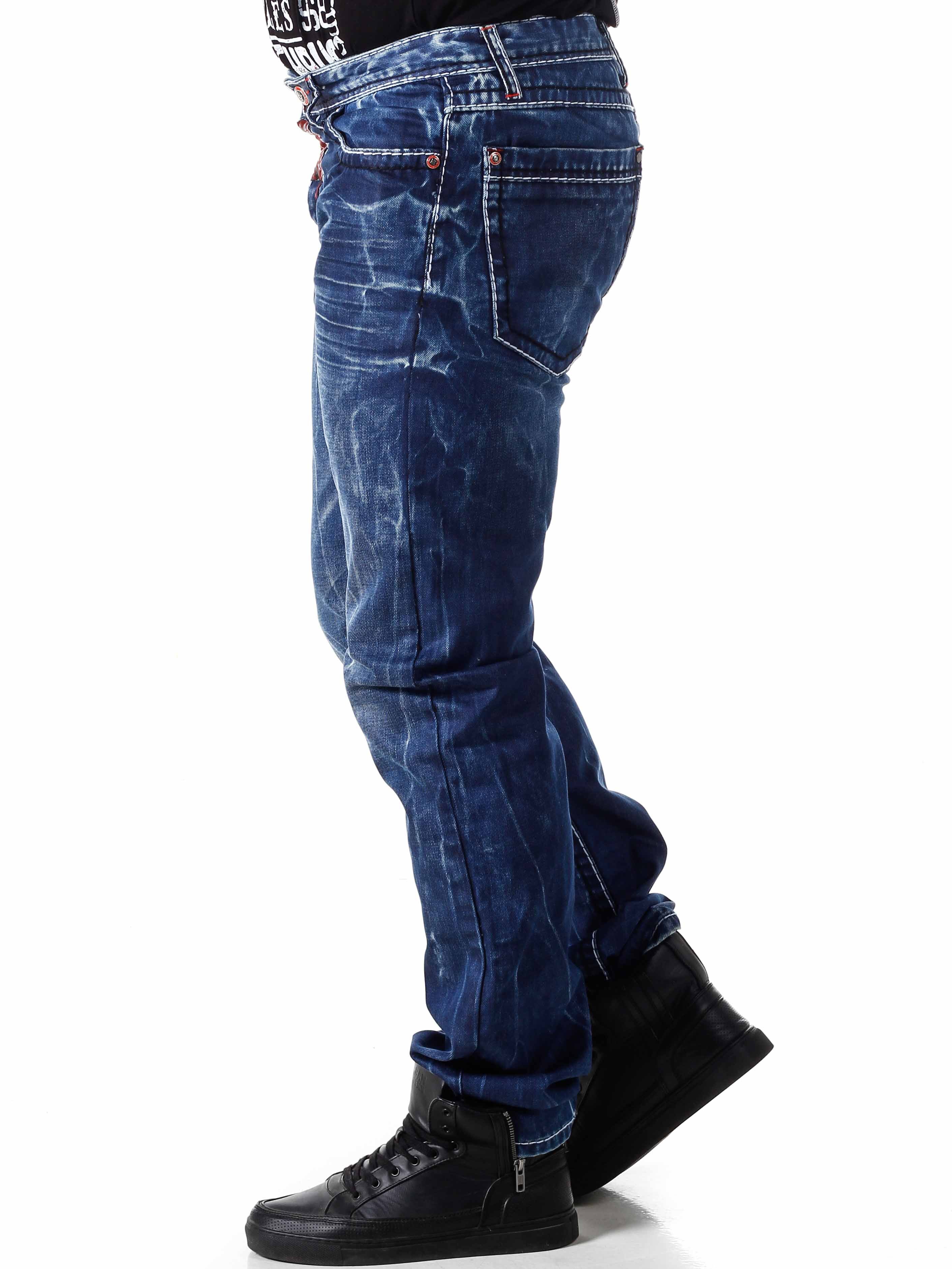 Wallace Cipo & Baxx Jeans - Blå