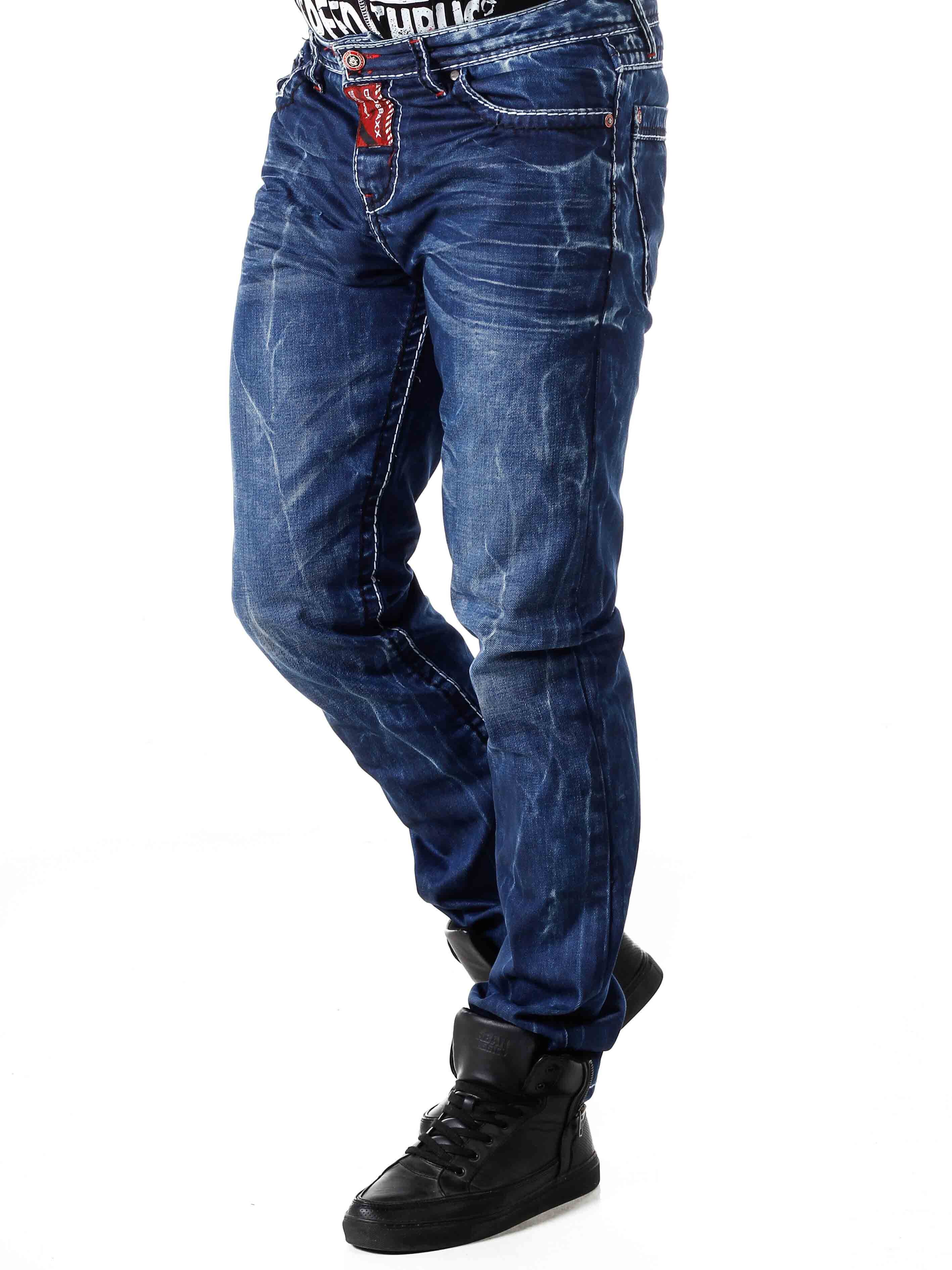 Wallace Cipo & Baxx Jeans - Blå