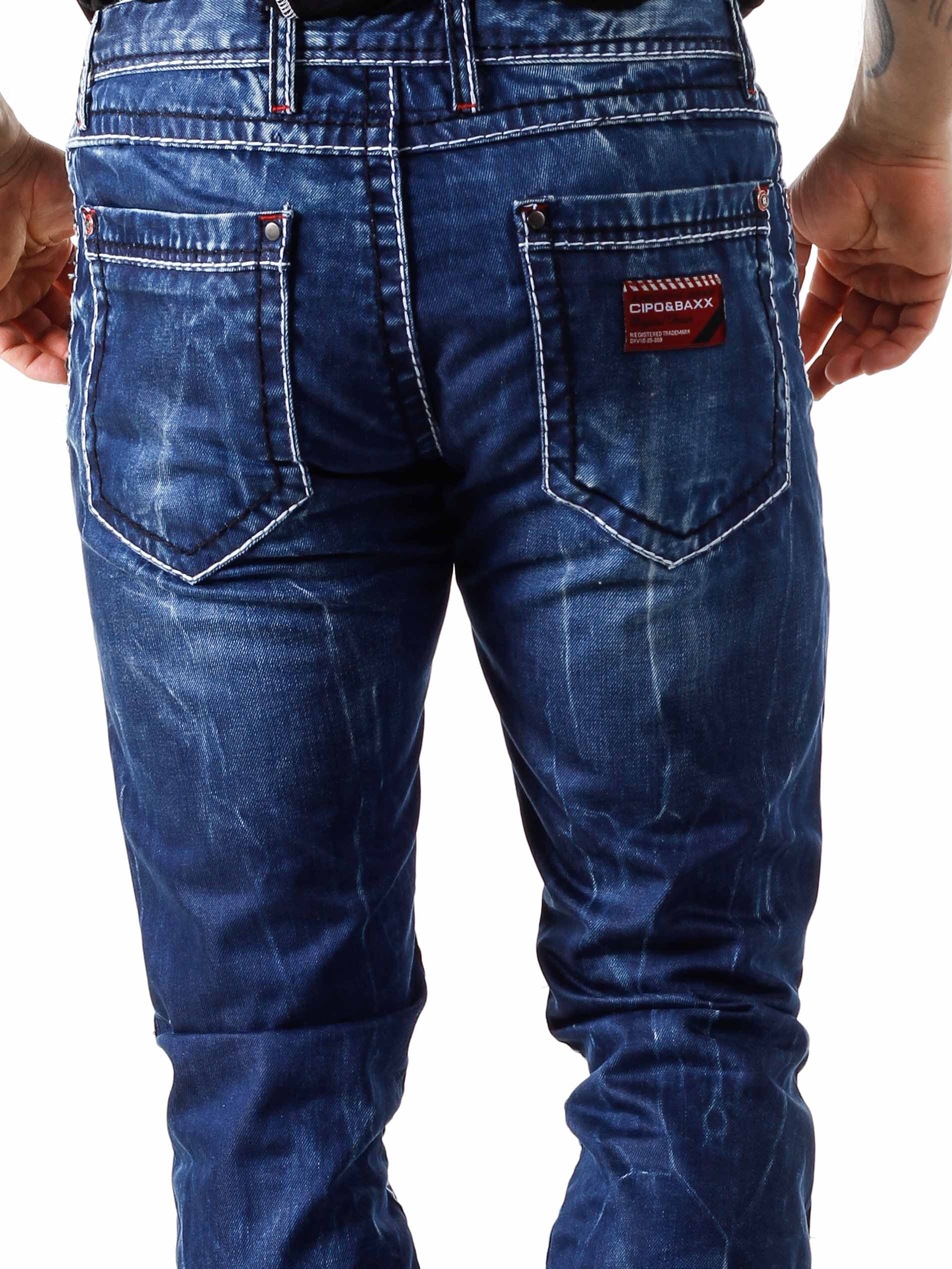 Wallace Cipo & Baxx Jeans - Blå