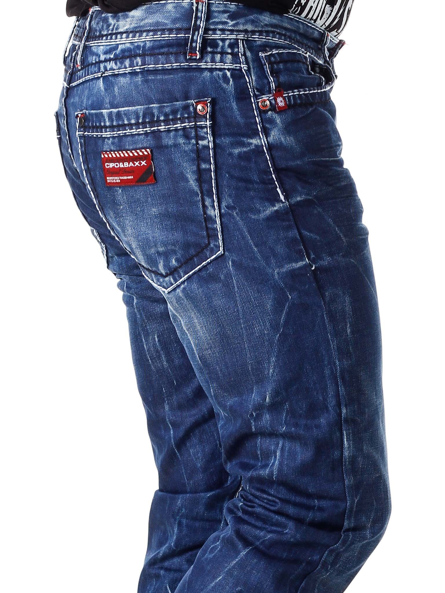 Wallace Cipo & Baxx Jeans - Blå