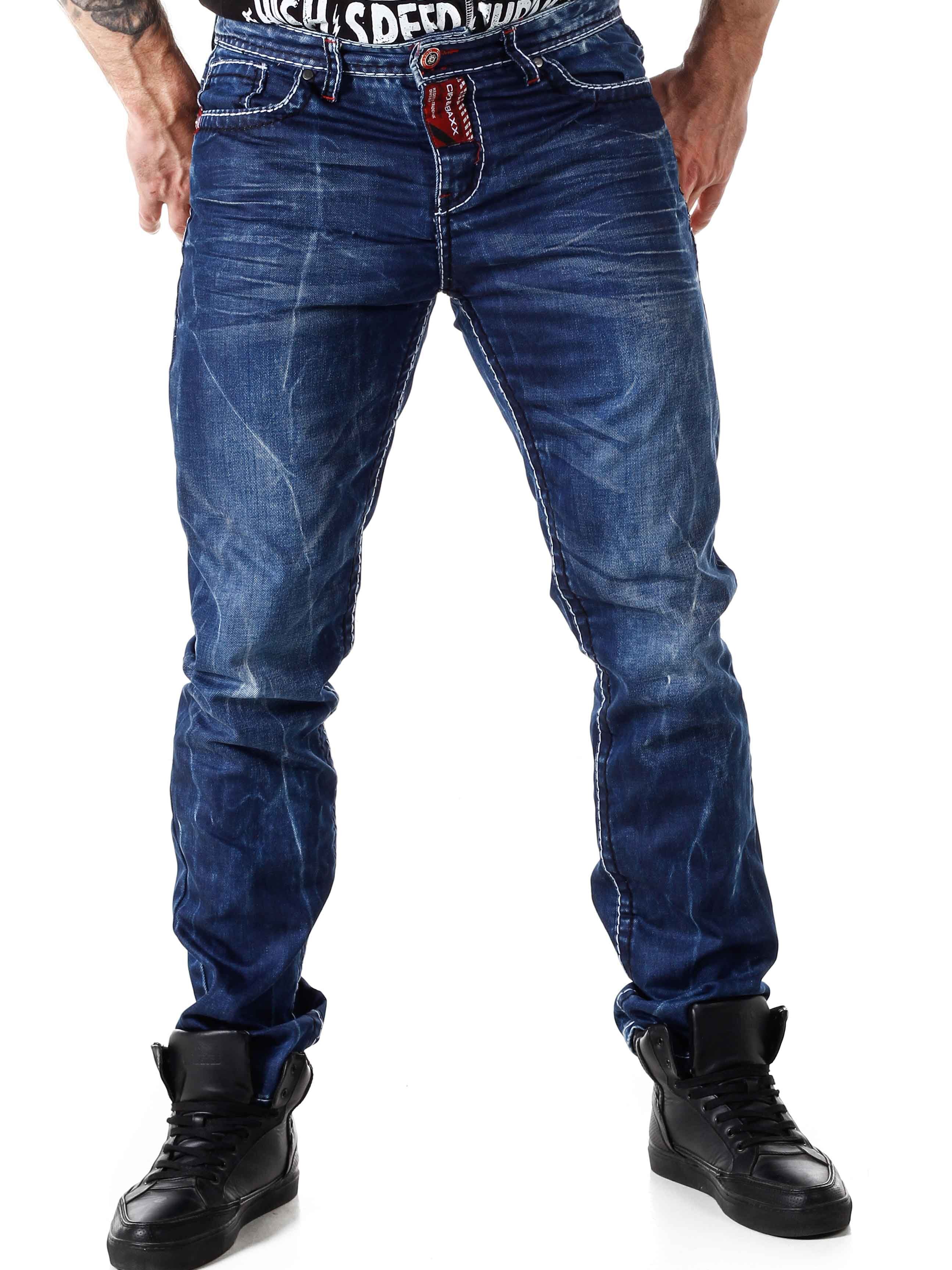 Wallace Cipo & Baxx Jeans - Blå