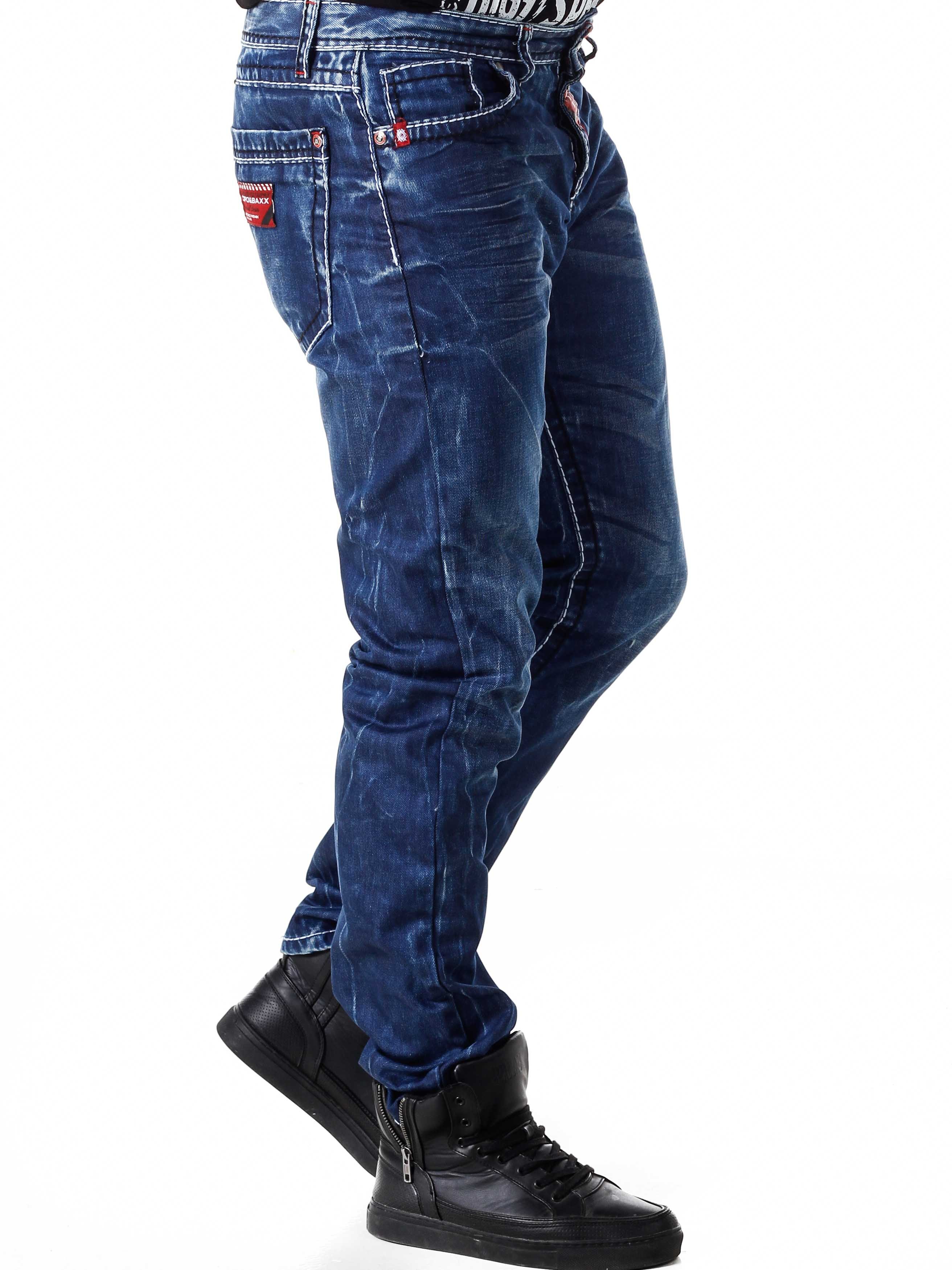 Wallace Cipo & Baxx Jeans - Blå
