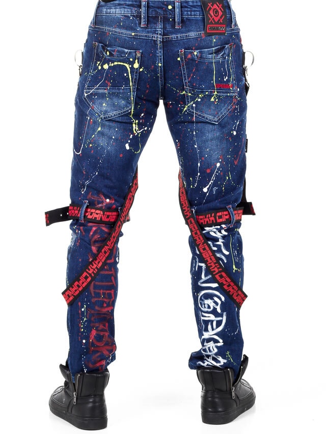 Neron Cipo & Baxx Jeans - Blå
