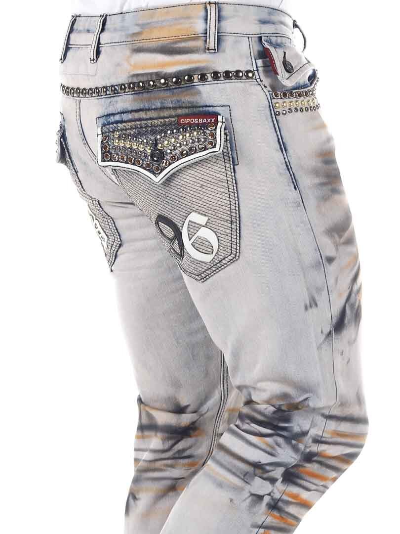 Kaden Cipo & Baxx Jeans - Grå