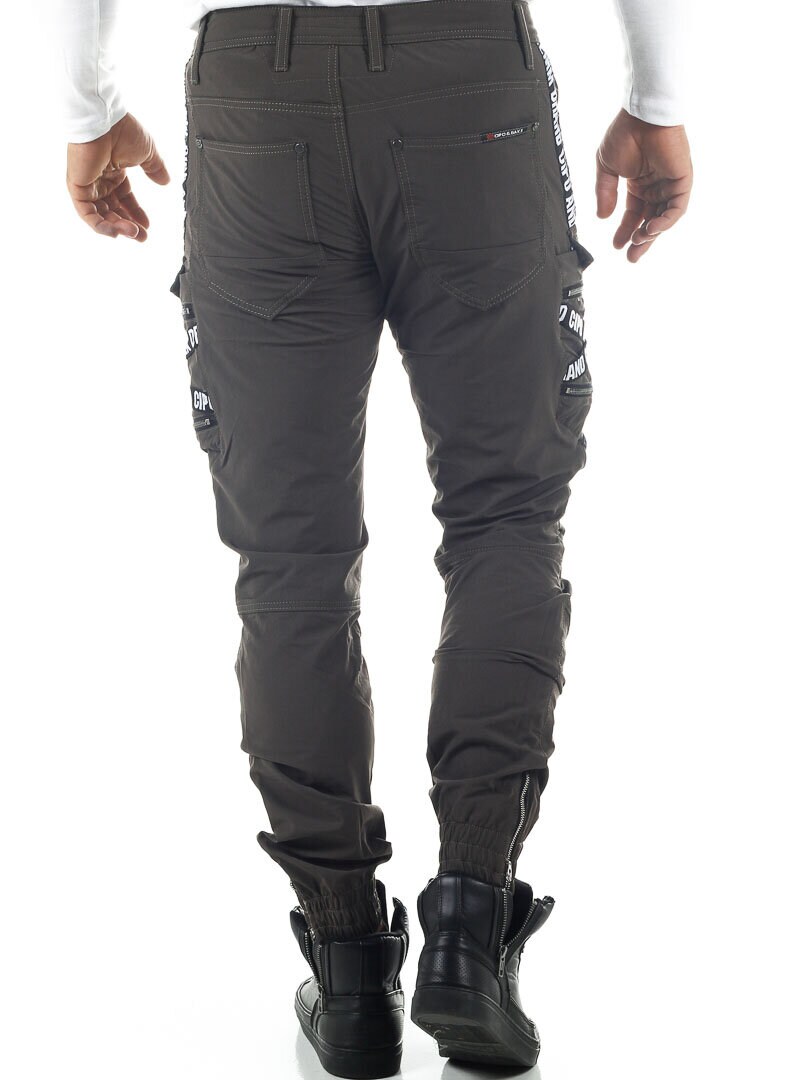 Daxton Cipo & Baxx Cargo Bukse - Khaki