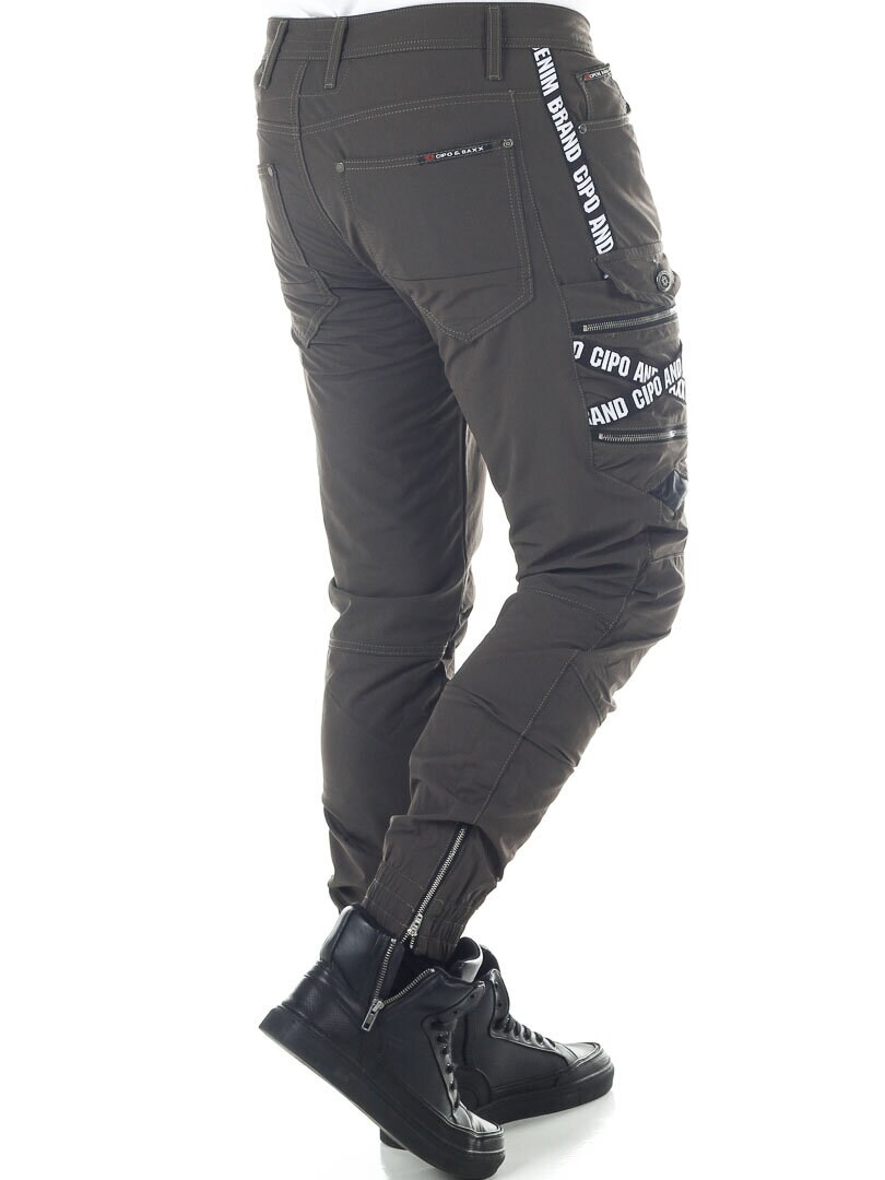 Daxton Cipo & Baxx Cargo Bukse - Khaki