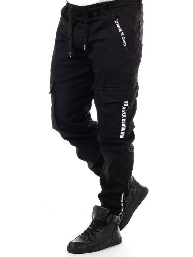 Talon Cipo & Baxx Cargo Bukse - Svart