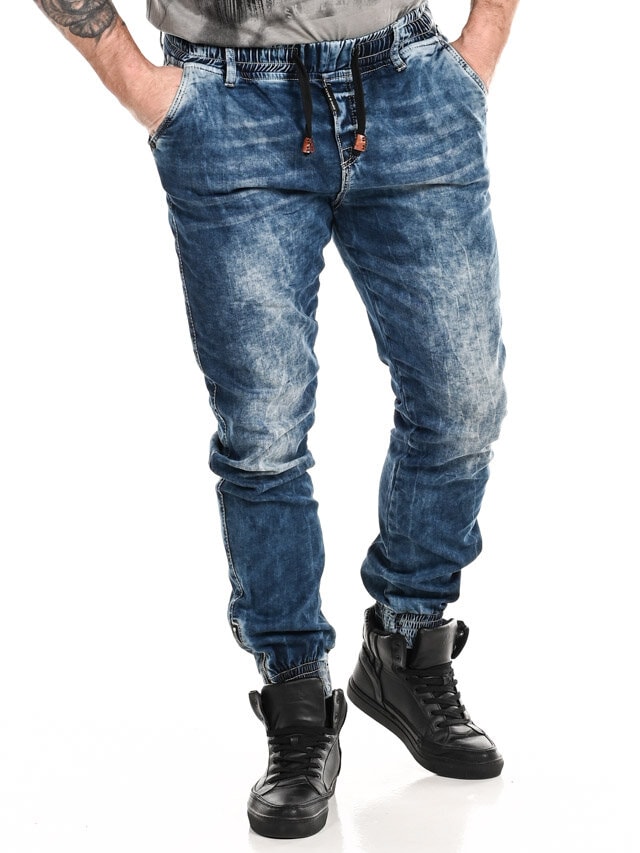 Ryker Cipo & Baxx Joggejeans - Blå