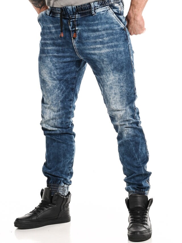 Ryker Cipo & Baxx Joggejeans - Blå