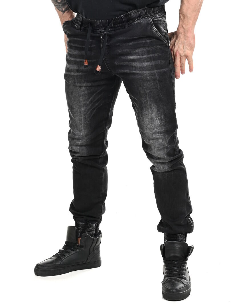 Ryker Cipo & Baxx Joggejeans - Svart
