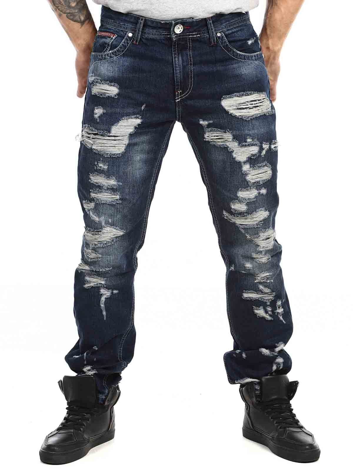 Caspian Cipo & Baxx Jeans - Mørkeblå