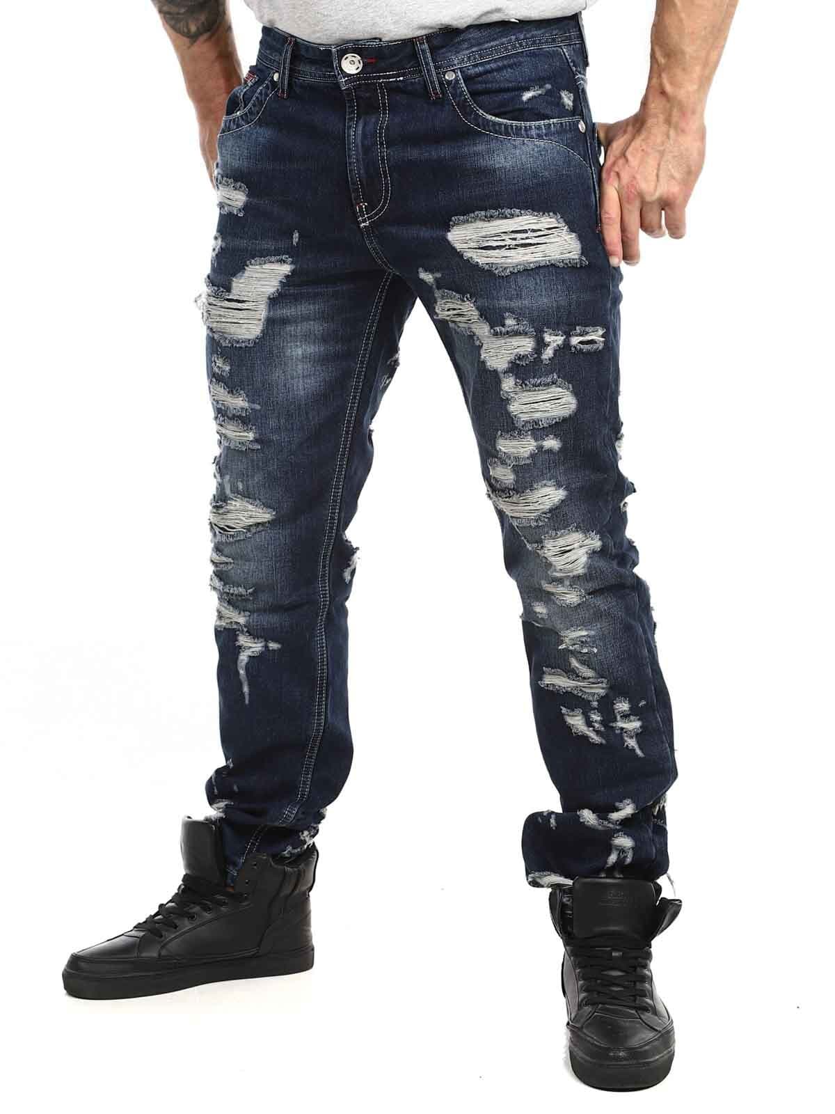 Caspian Cipo & Baxx Jeans - Mørkeblå