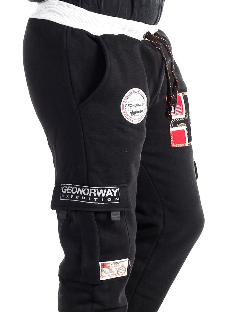 Geo Norway  Cargo joggebukse - Svart