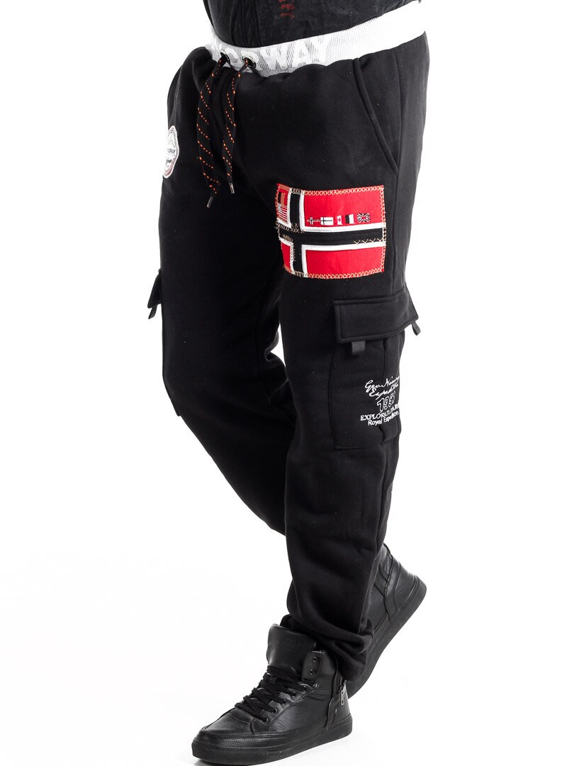 Geo Norway  Cargo joggebukse - Svart