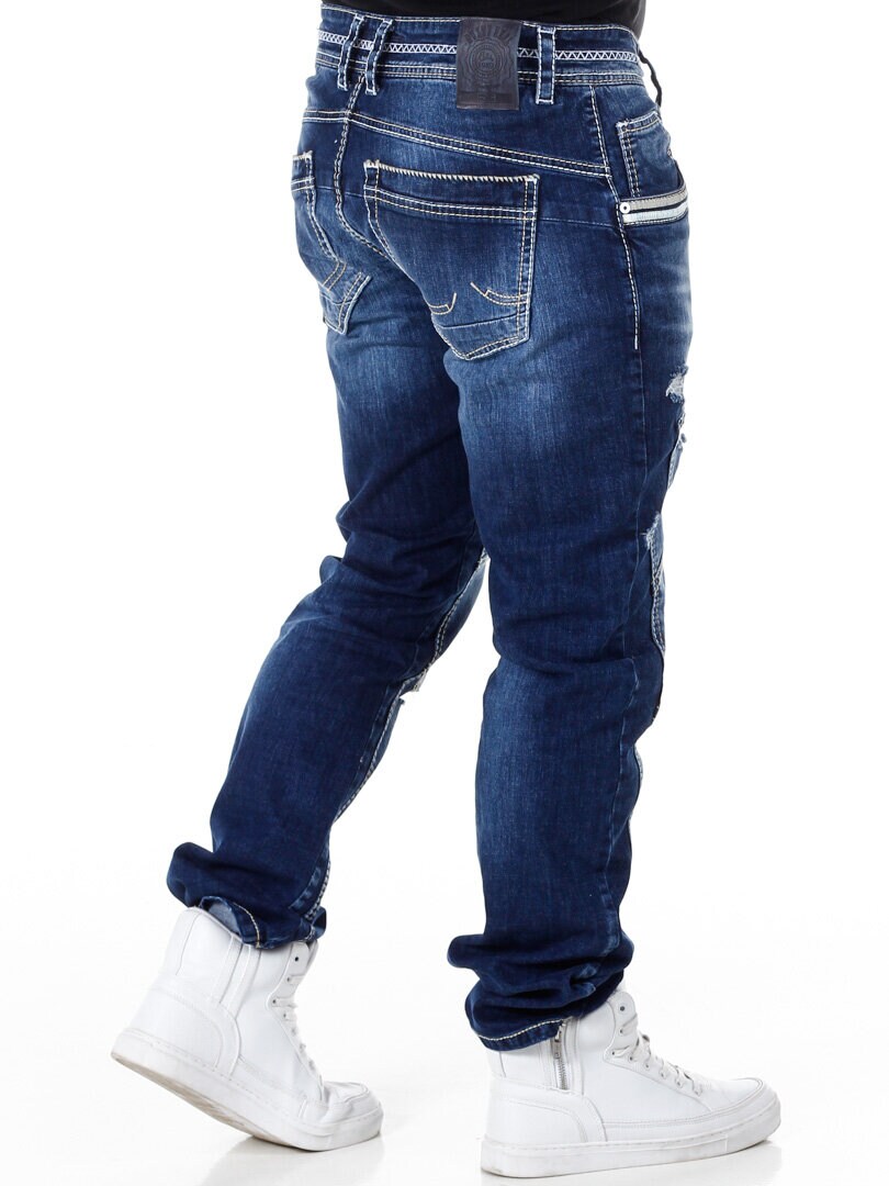 Houston Rusty Neal Jeans - Blå
