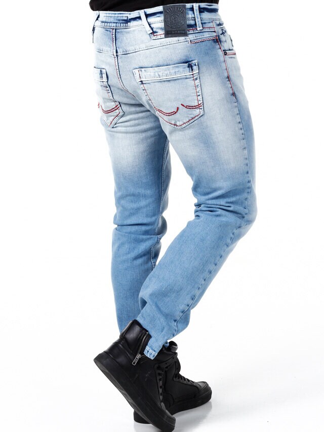 Toyama Rusty Neal Jeans - Lyseblå