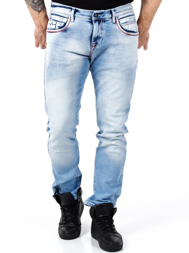 Toyama Rusty Neal Jeans - Lyseblå