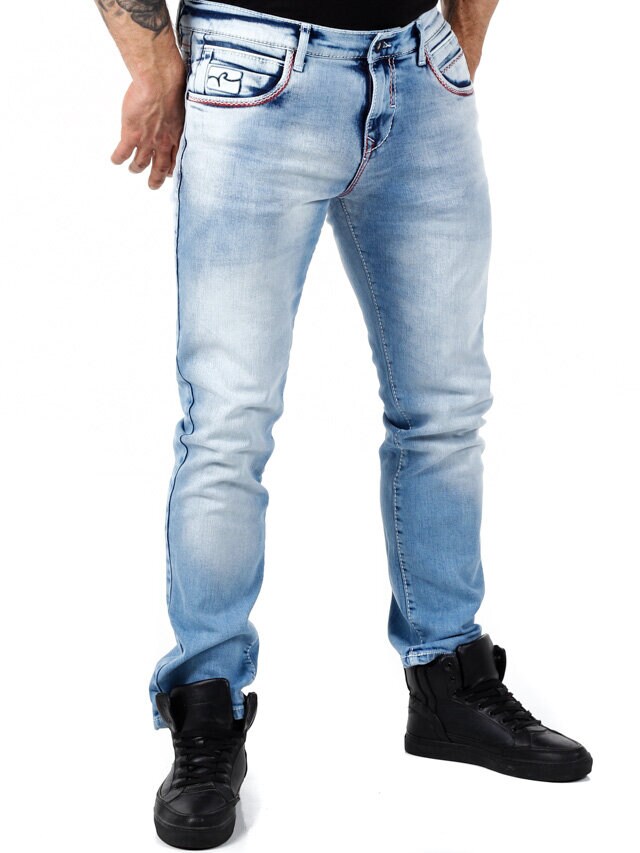 Toyama Rusty Neal Jeans - Lyseblå