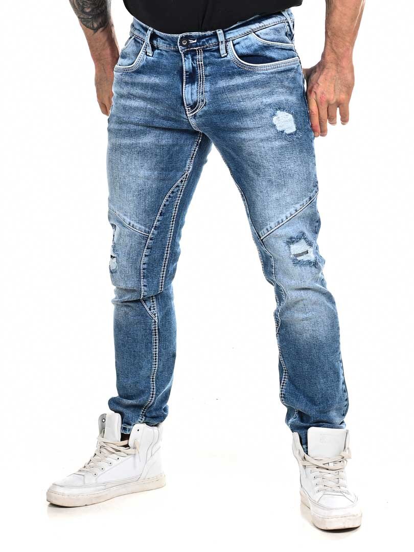 Nisho Rusty Neal Jeans - Blå