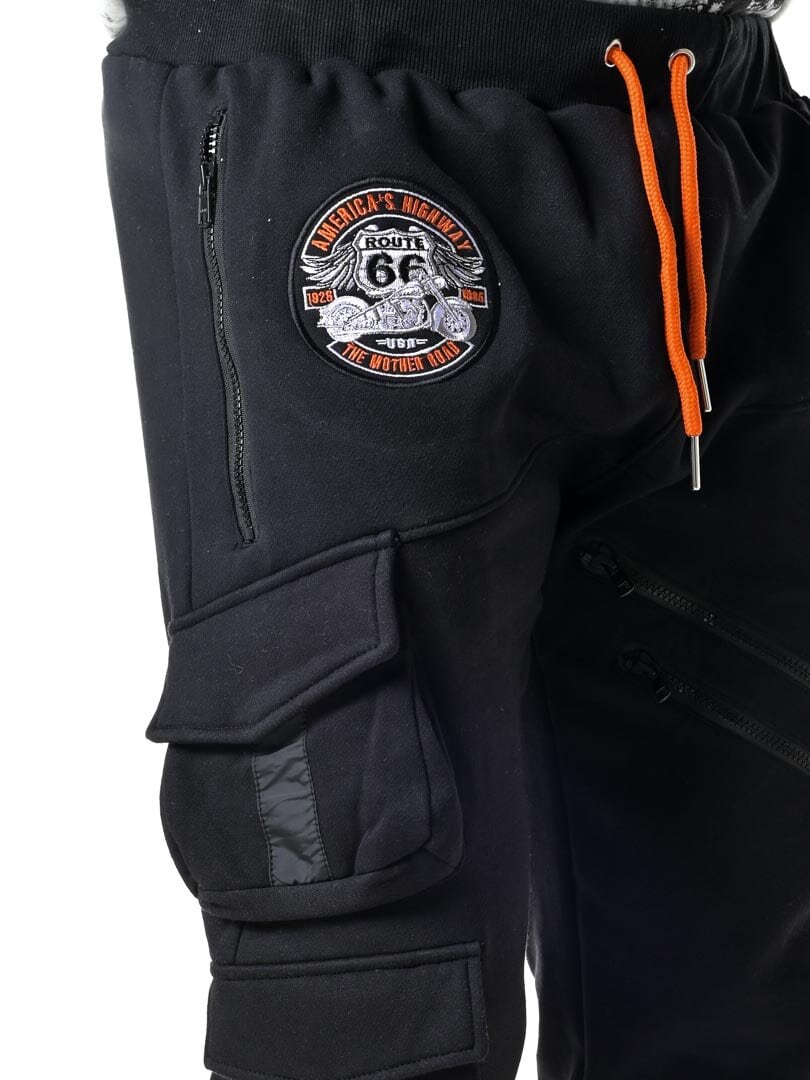 RD Route 66 Joggebukser - Svart