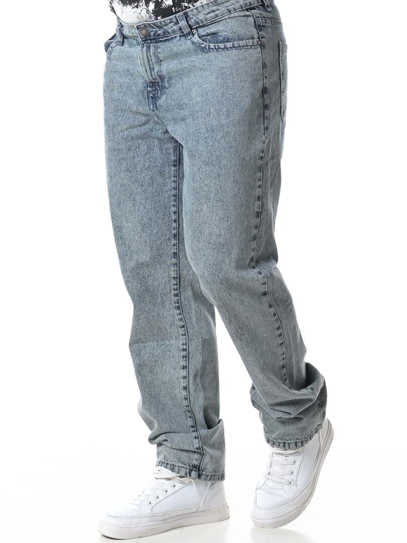 Loose Fit Urban Jeans - Blå