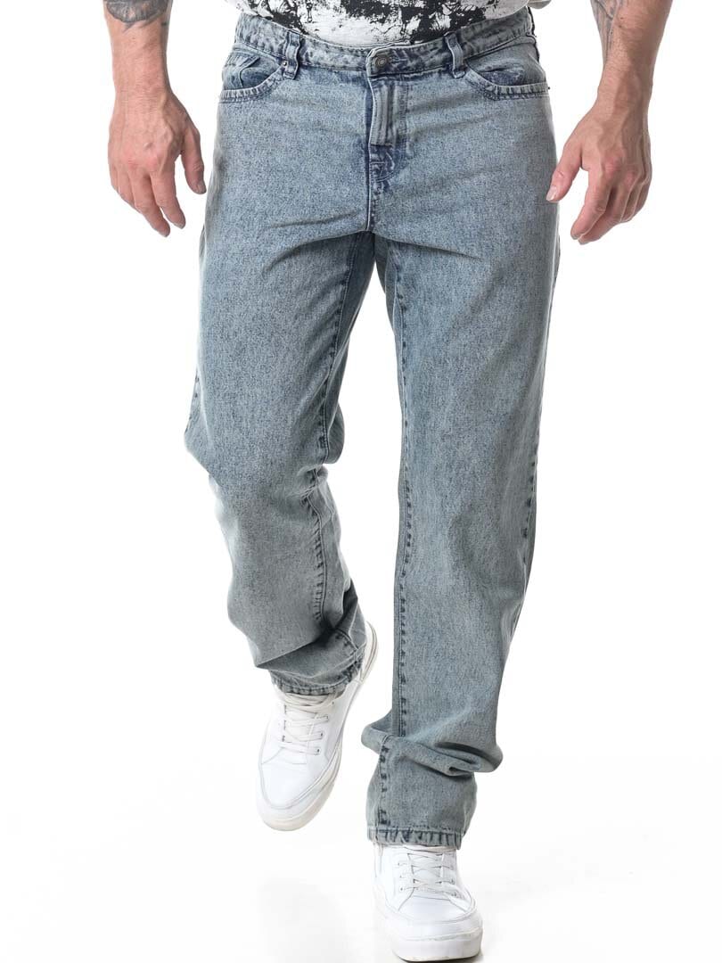 Loose Fit Urban Jeans - Blå