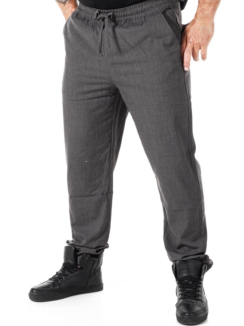 Tapered Joggebukse - Grå