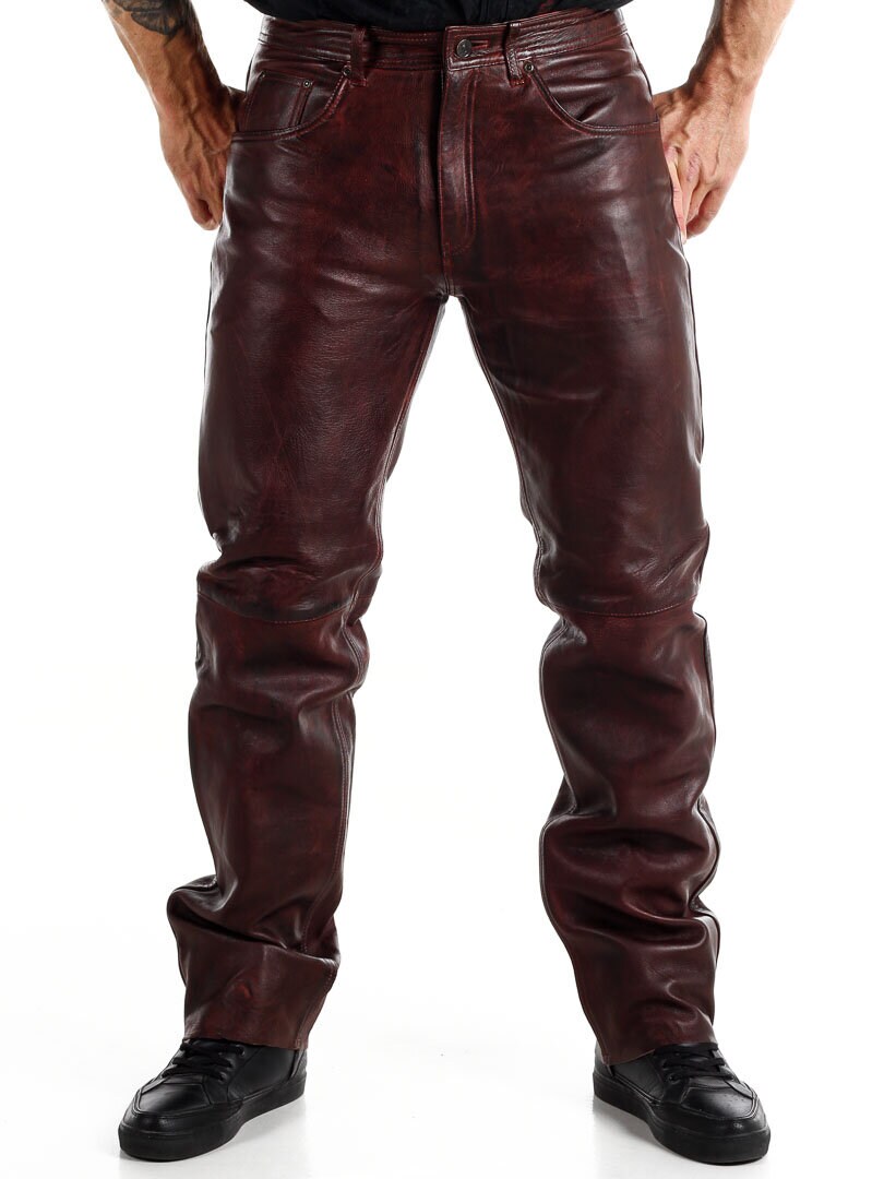 Legacy Skinnbukse - Dirty Red
