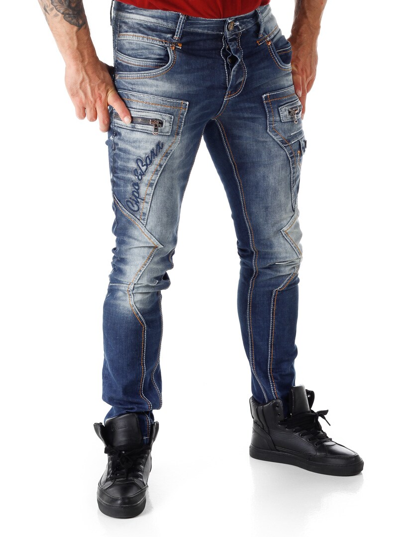 Impact Cipo & Baxx Jeans - Denim blue