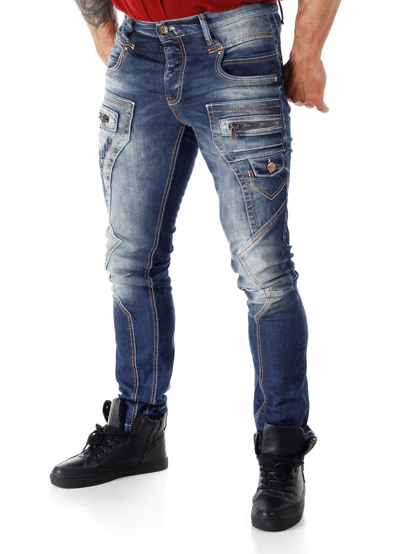 Impact Cipo & Baxx Jeans - Denim blue