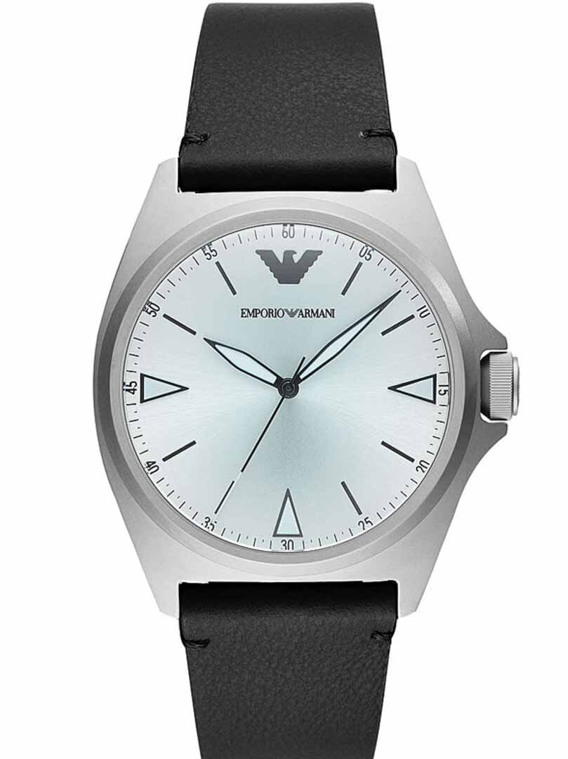 Armani Klokke - Svart/Turkis