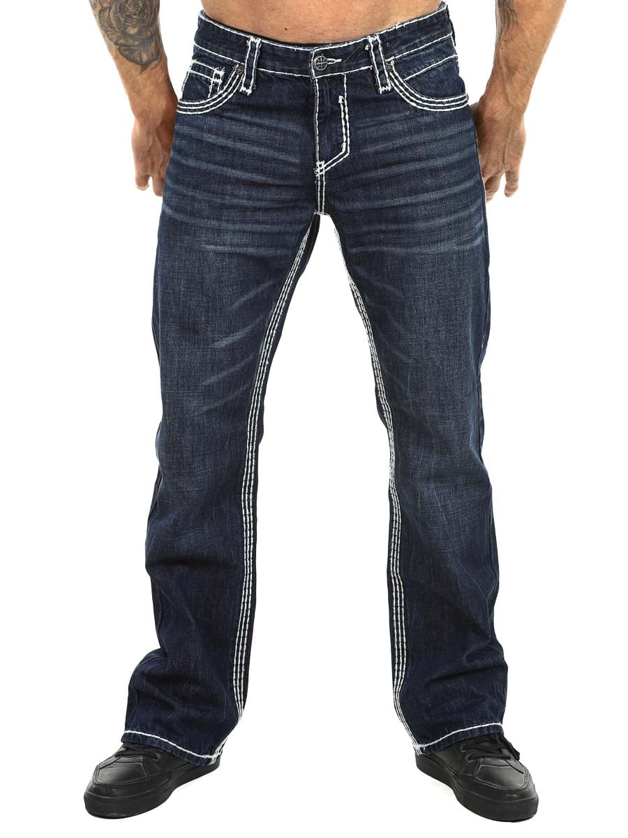 Affliction Cooper Weston Jeans - Dark blue_1.jpg