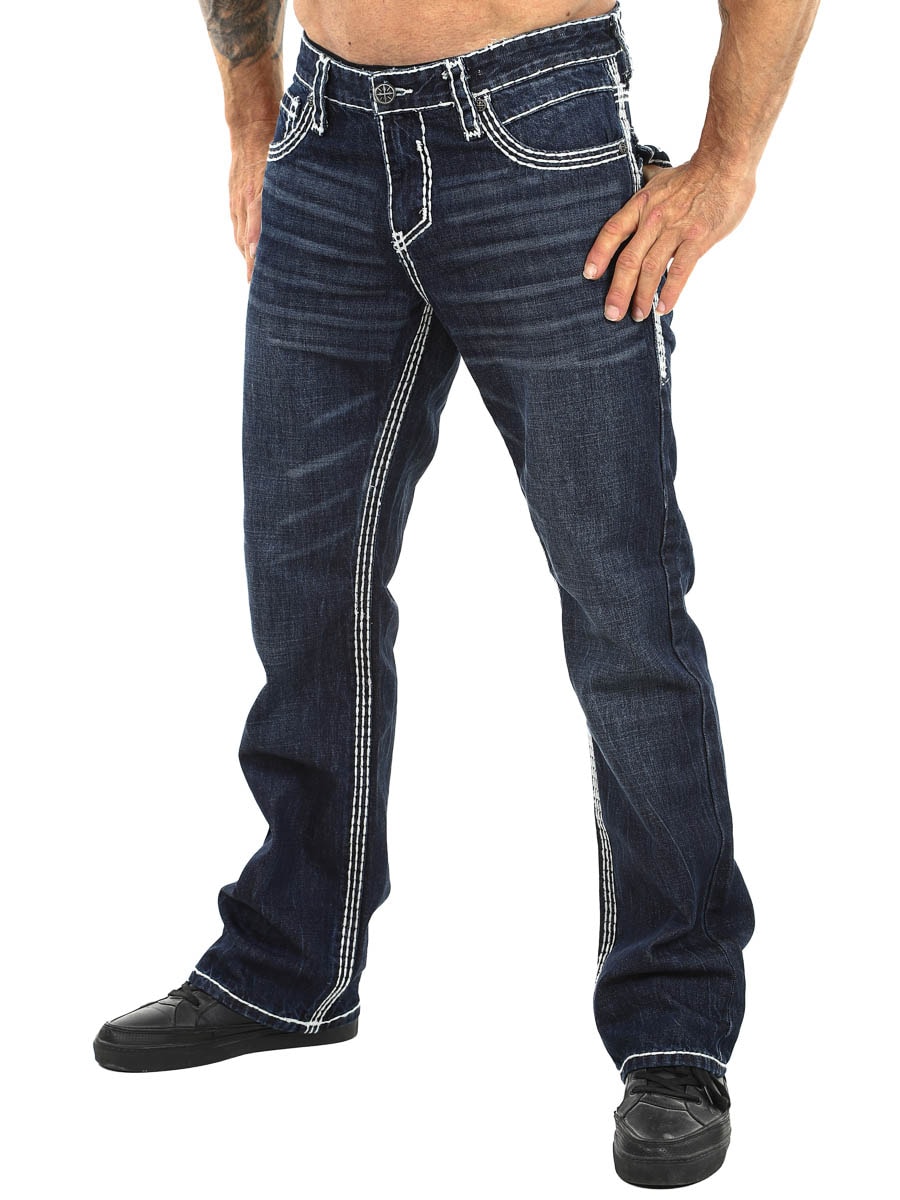 Affliction Cooper Weston Jeans - Dark blue_3.jpg