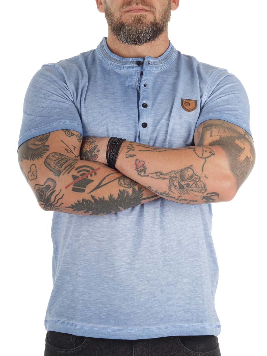 Alvaro Cipo Baxx CT835 T-shirt - Blue_5.jpg