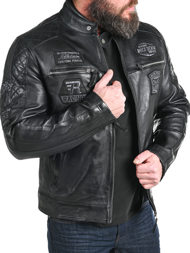 RD HI-Performance Skinnjakke - Svart