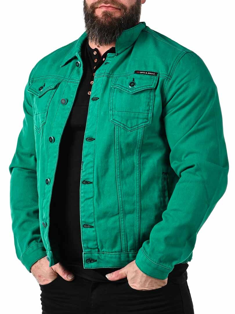 Zuko Cipo & Baxx Jeansjakke - Grønn