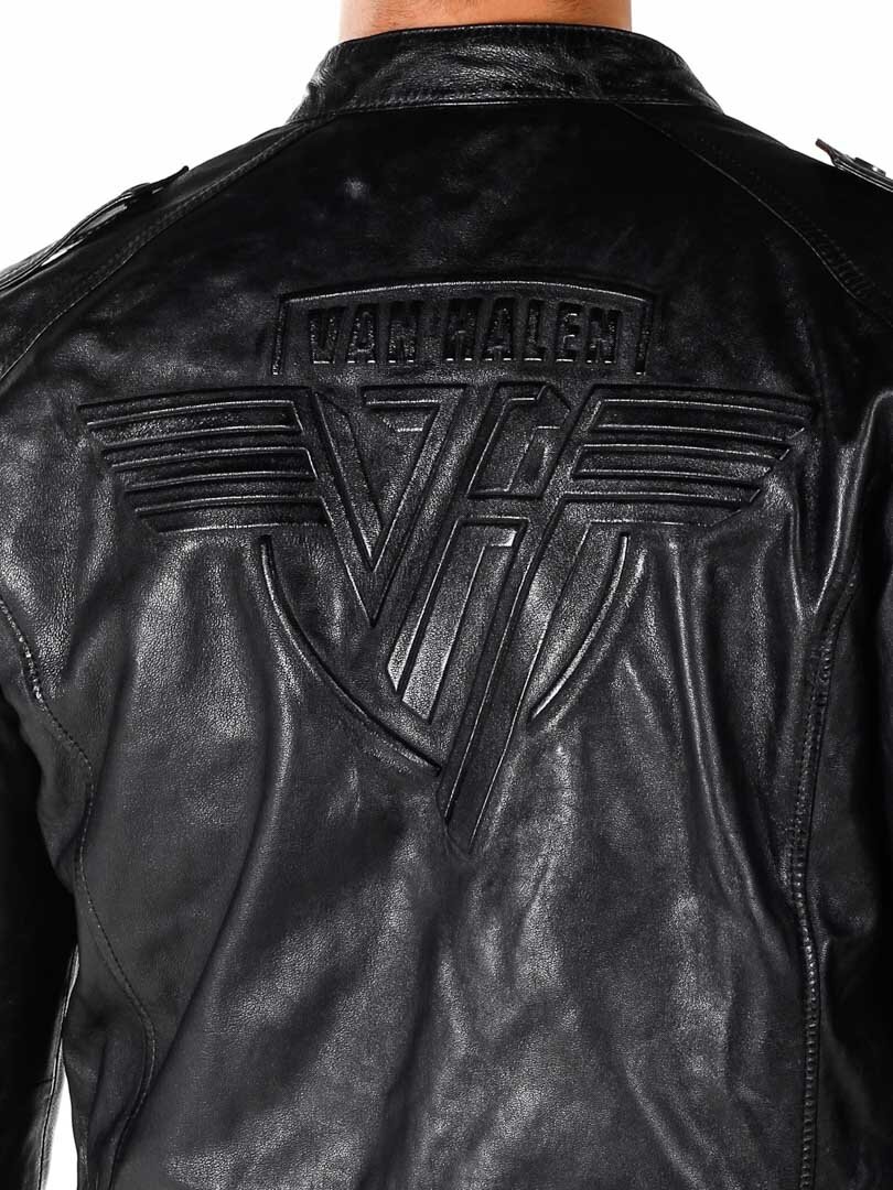 Van Halen Skinnjakke - Svart