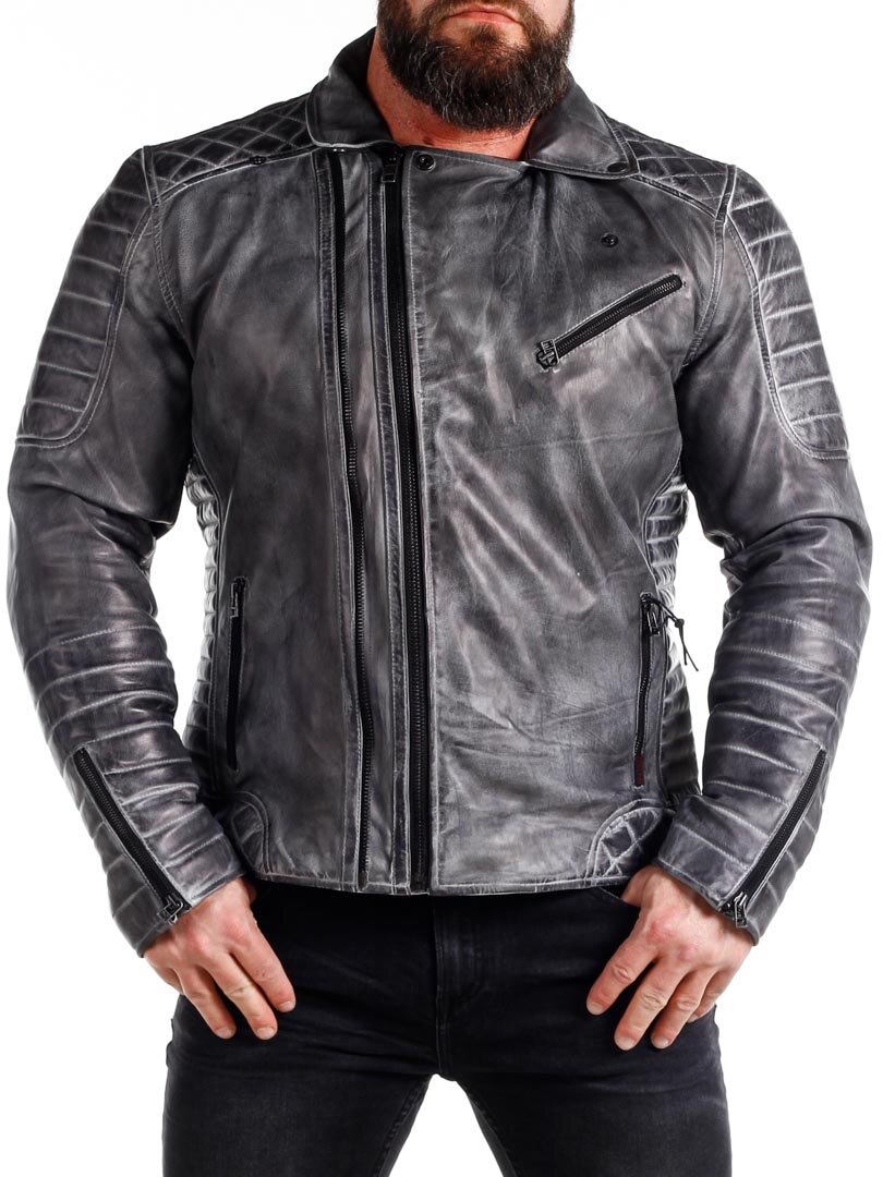 Searah D12 Skinnjakke - Dirty Grey