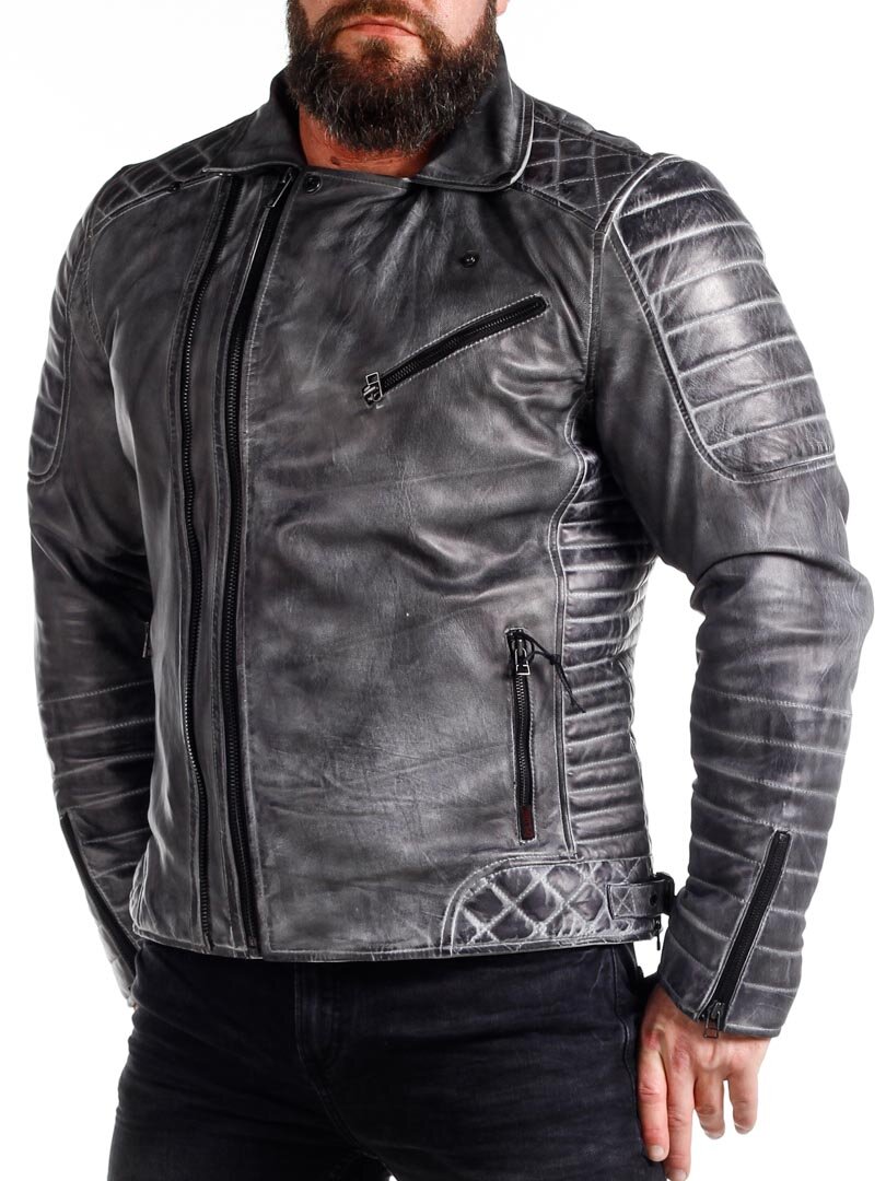 Searah D12 Skinnjakke - Dirty Grey