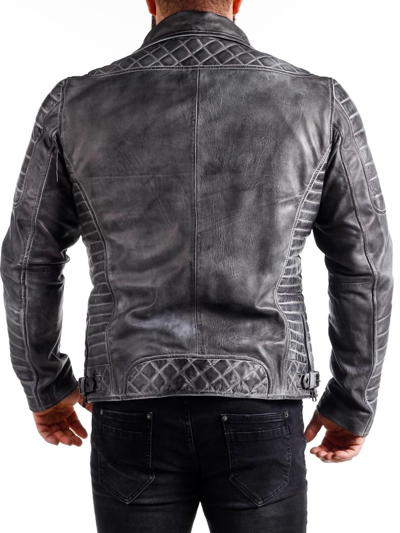 Searah D12 Skinnjakke - Dirty Grey