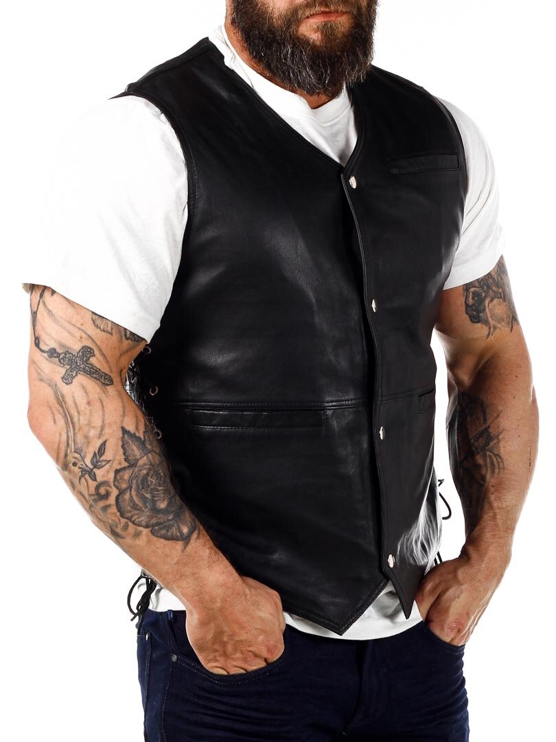 RD Rieto Skinnvest - Svart