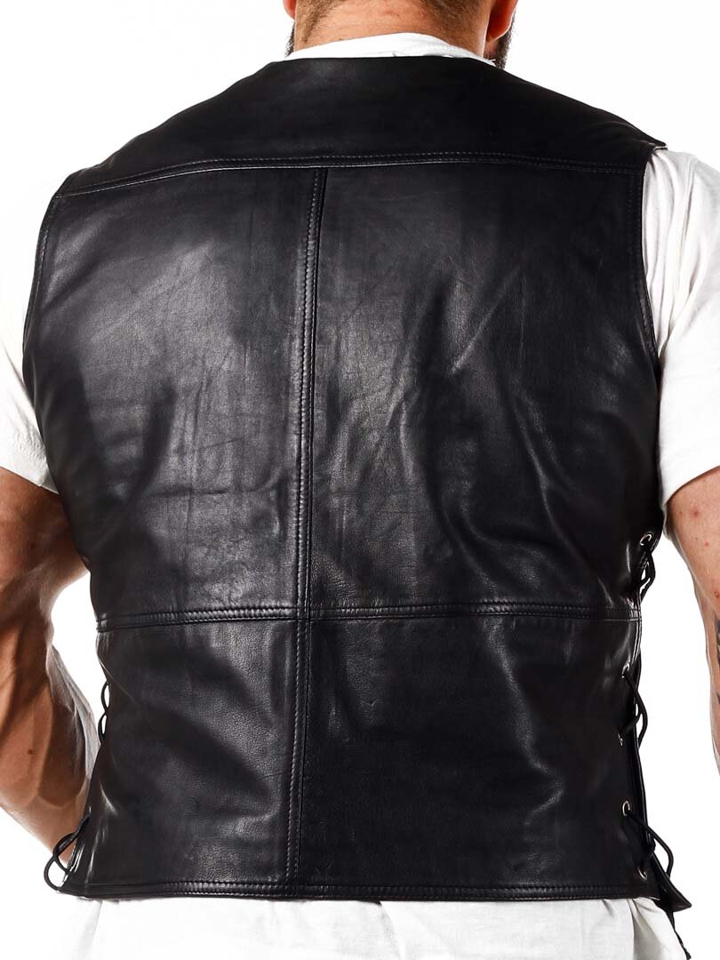 RD Rieto Skinnvest - Svart