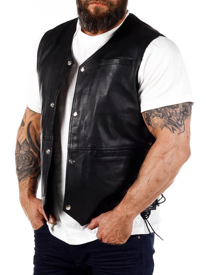RD Rieto Skinnvest - Svart