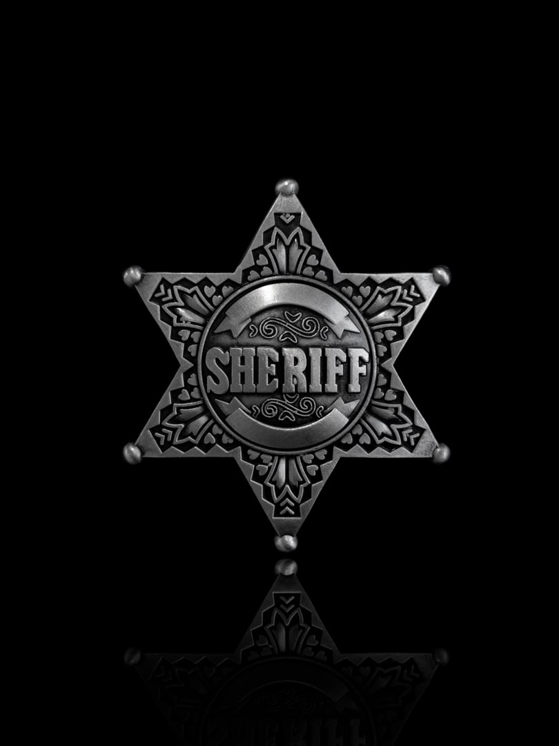 Sheriff Beltespenne - Sølv