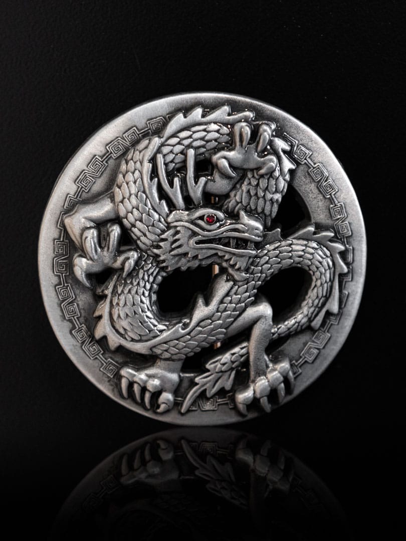 Dragon Beltespenne - Sølv