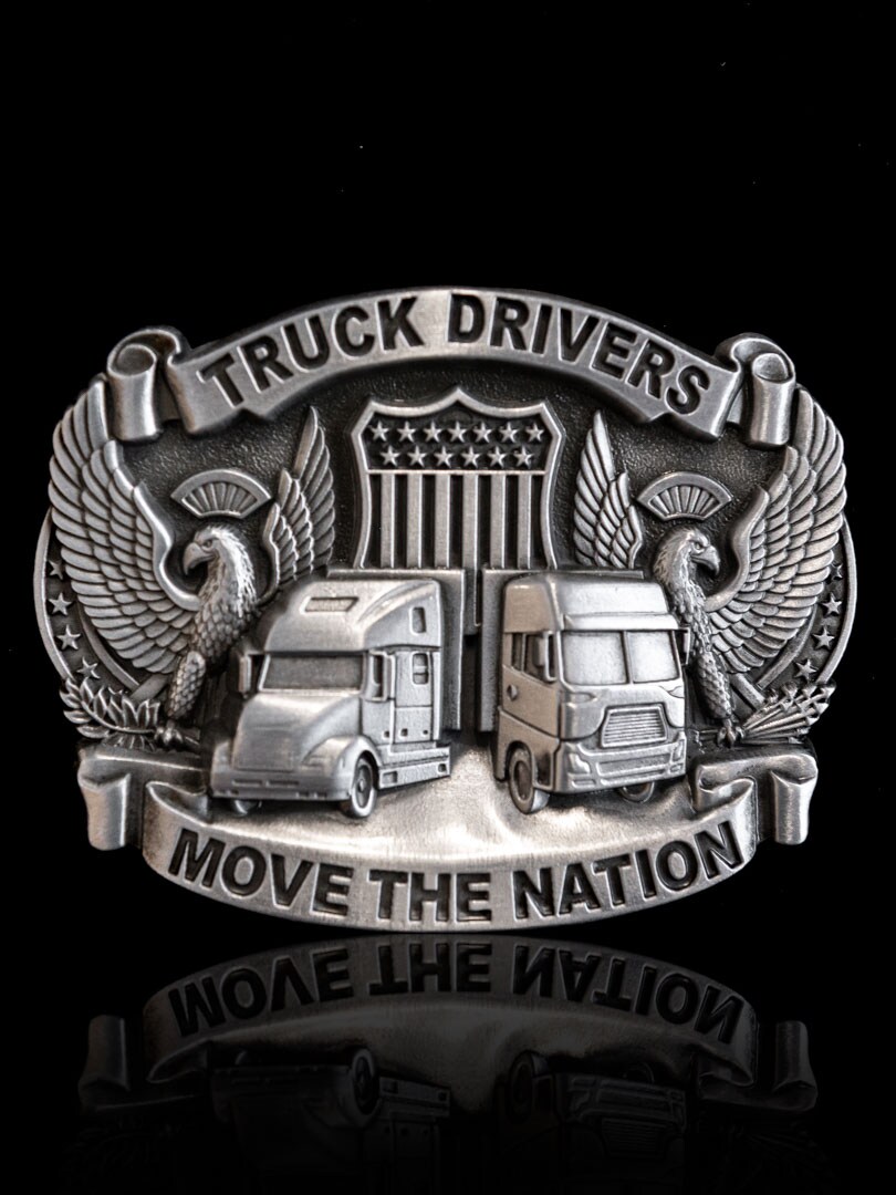 Truck Drivers Beltespenne - Silver